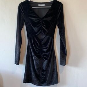 Abercrombie & Fitch Velvet Mini Dress